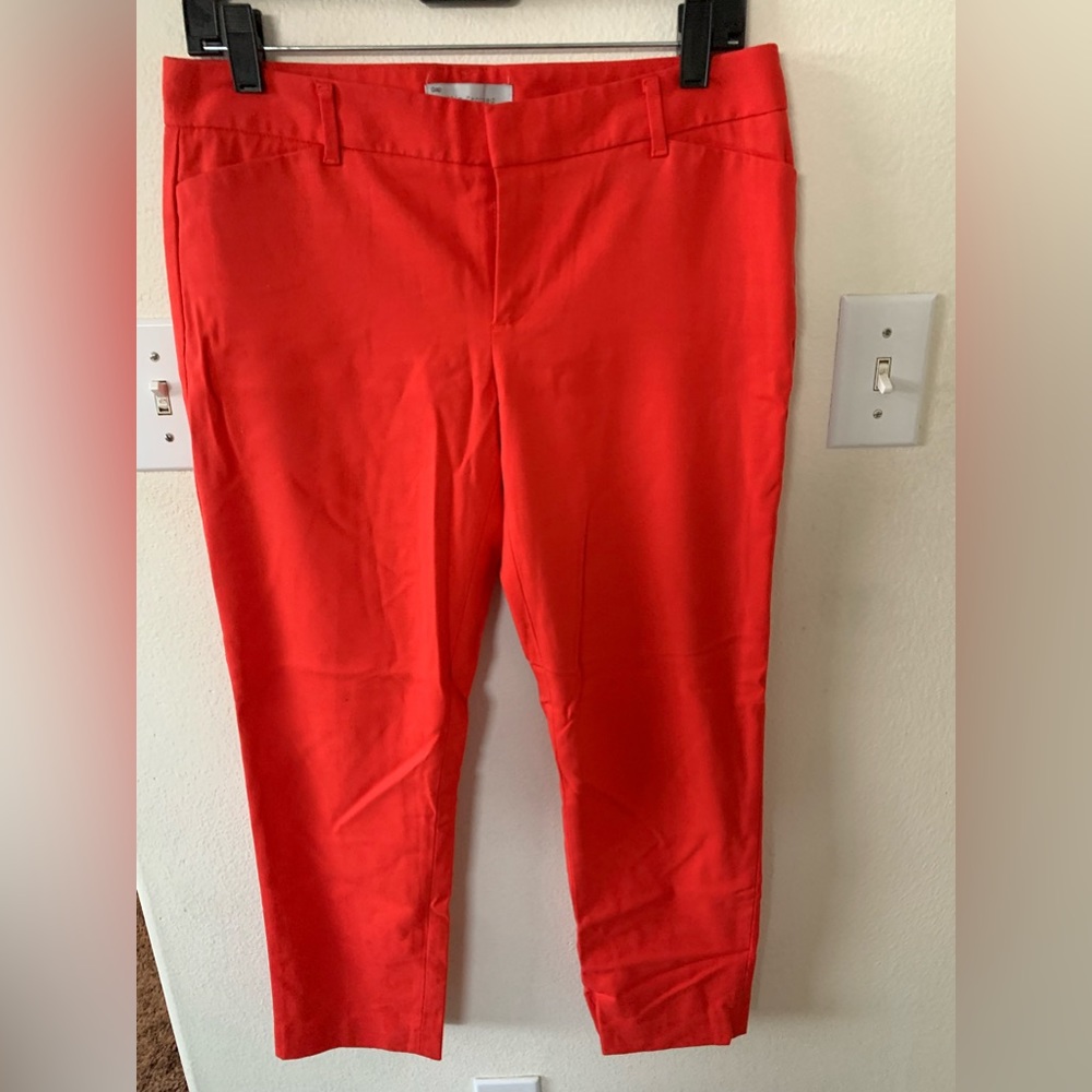 Gap, slim cropped stretch pants, size 4